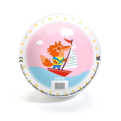 Gumilabda, ∅ 12 cm - Vitorláshajós - Love boat ball