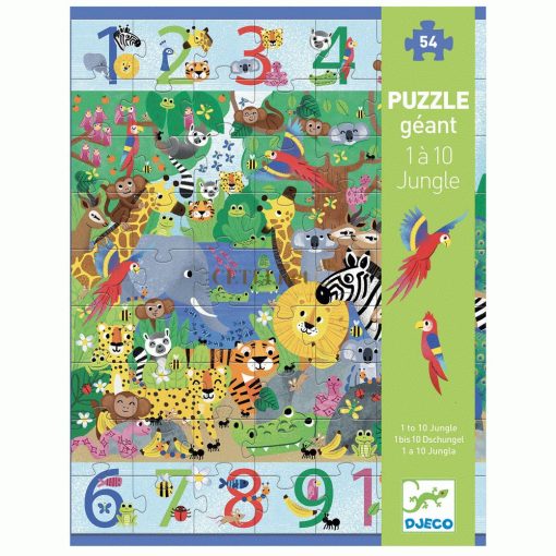 Megfigyeltető puzzle - Dzsungelben