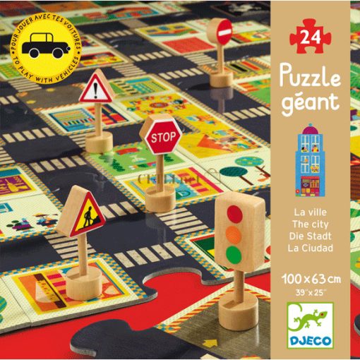 Óriás puzzle - A város