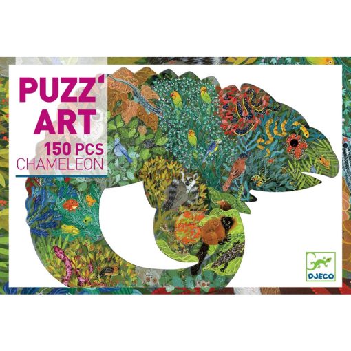 Művész puzzle - Kameleon