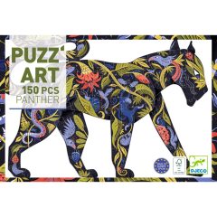Művész puzzle - Fekete párduc