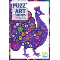 Művész puzzle - Páva