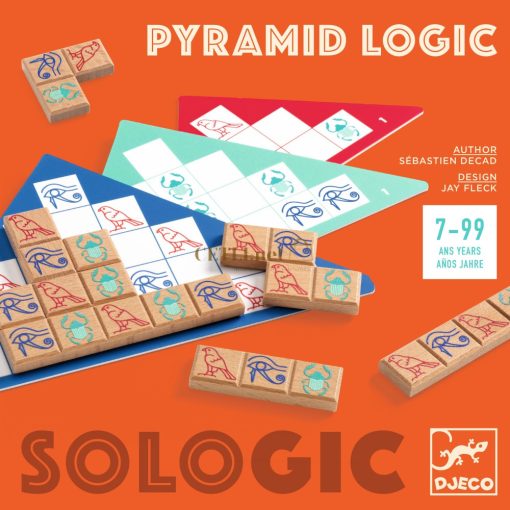 Logikai (Sologic) játék - Piramis