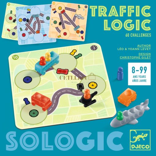 Logikai (Sologic) játék - Közlekedés Logika