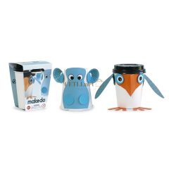 Viziló és pingvin csészefigurák