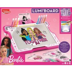   Kreatív készségfejlesztő rajzkészlet, MAPED CREATIV "Lumi Board Barbie"