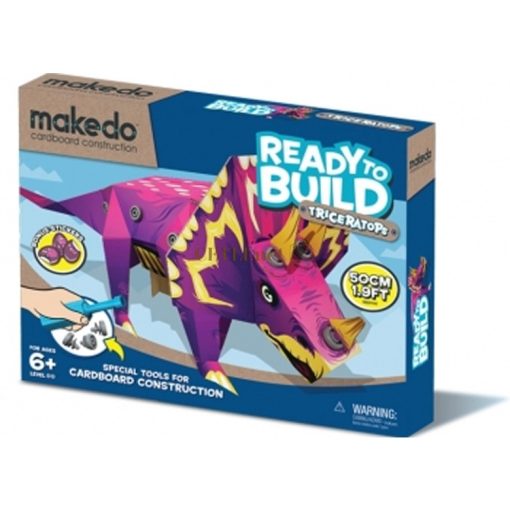 DJECO MAKEDO Ready to Build - Dinosauruszok - Triceratops