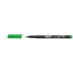   Alkoholos marker, OHP, 1-1,5 mm, M, ICO, zöld (közepes méretű)