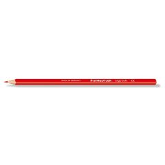   Színes ceruza, háromszögletű, STAEDTLER "Ergo Soft 157", piros