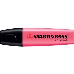   Szövegkiemelő, 2-5 mm, STABILO "BOSS original", rózsaszín